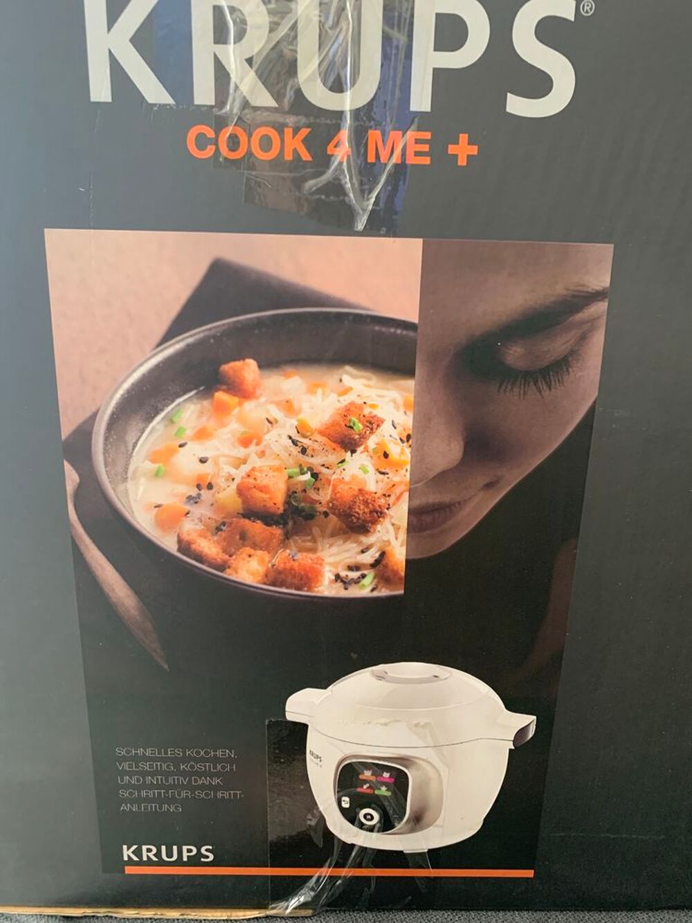 Krups Multicuiseur Cook4Me+ blanc/gris Electroménager