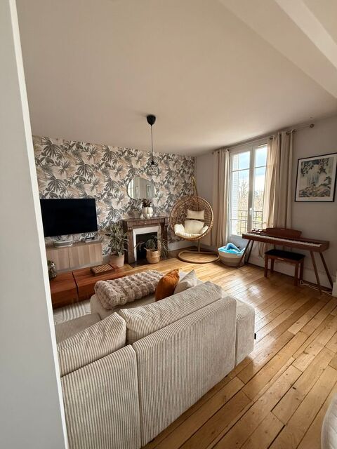   Appartement traversant de charme 74 m2 Appartement - 3 pi�ce(s) - 74 m�