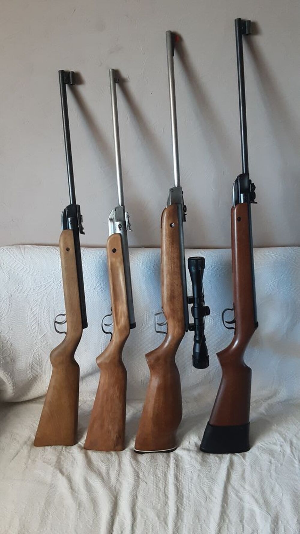 Collection 4 break barrels air comprim&eacute; optique weihrauch Sports