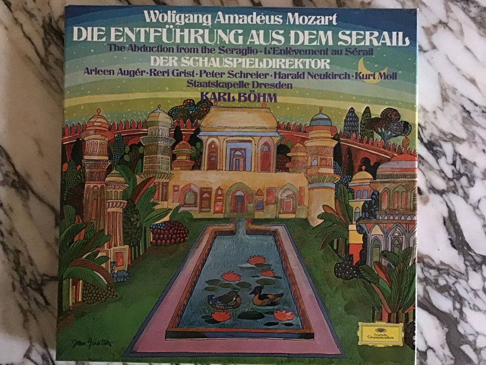 Mozart - L?enl&egrave;vement au s&eacute;rail CD et vinyles