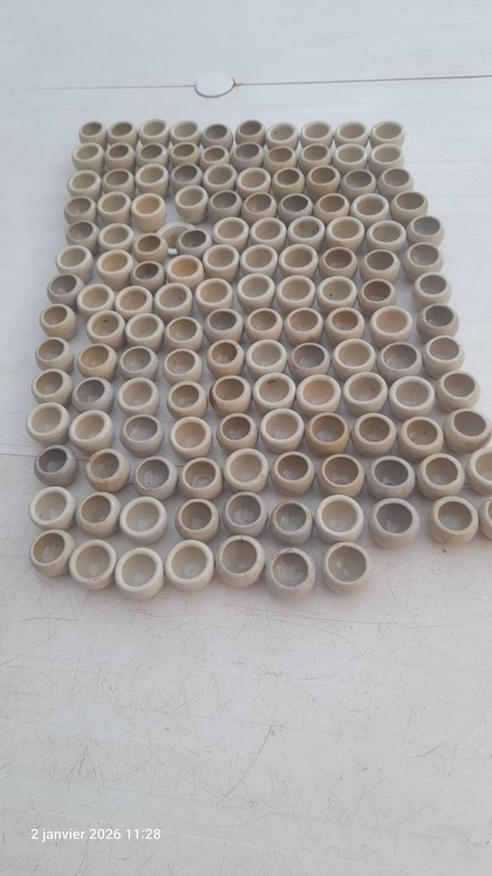LOT DE 46 COQUILLES A ESCARGOTS EN GRES Cuisine