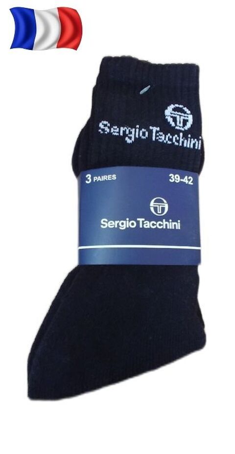 Chaussette TACCHINI x3 taille 39-42 Noire 7 Vouneuil-sur-Vienne (86)