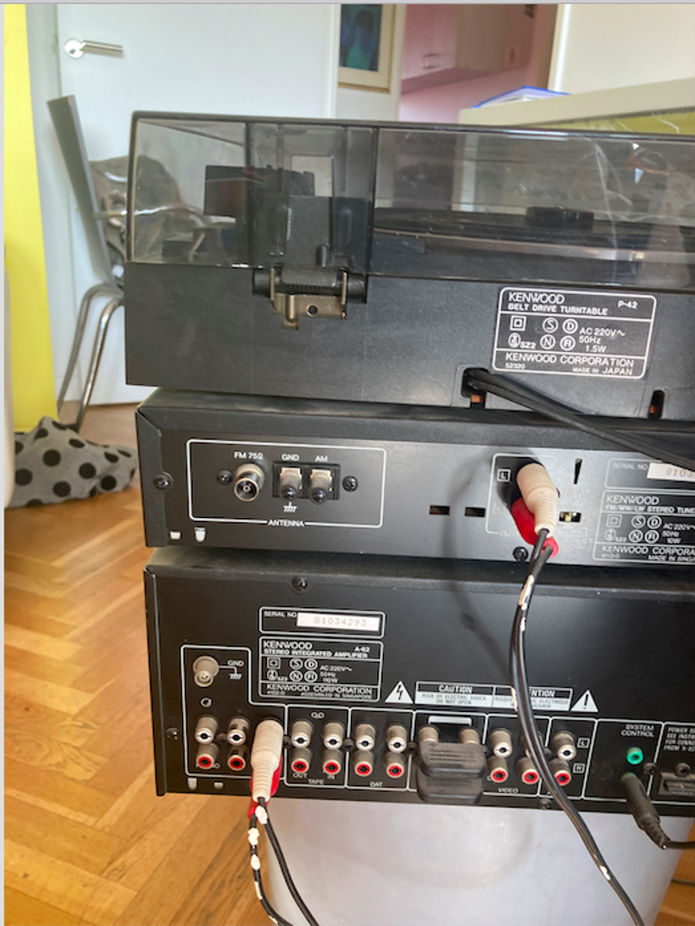 Cha&icirc;ne hifi vintage Kenwood 1990 Audio et hifi