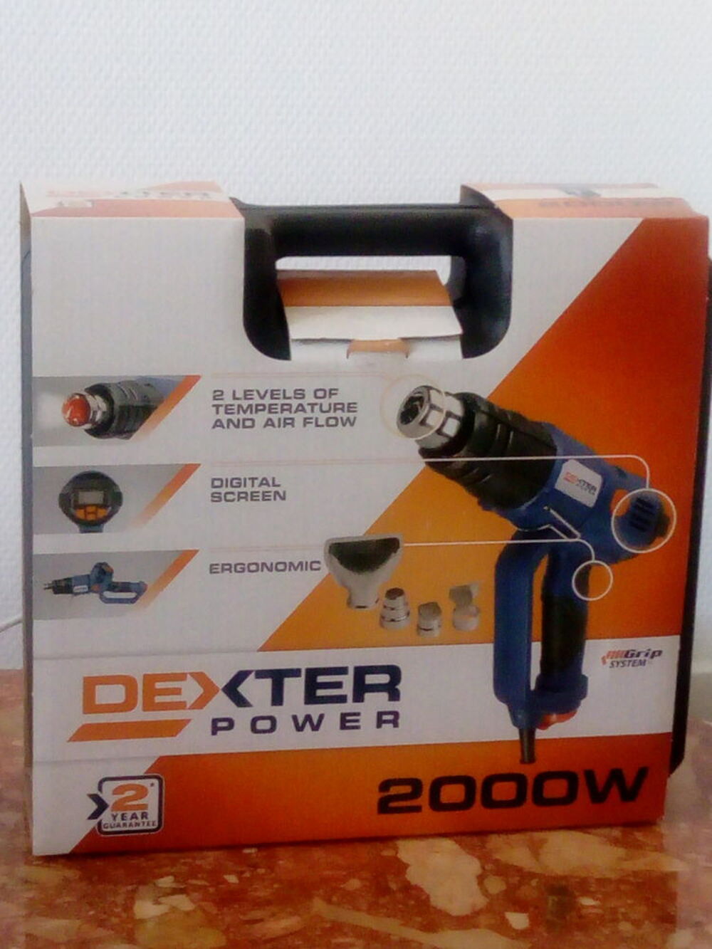 D&eacute;capeur thermique 2000W neuf sous garantie Bricolage