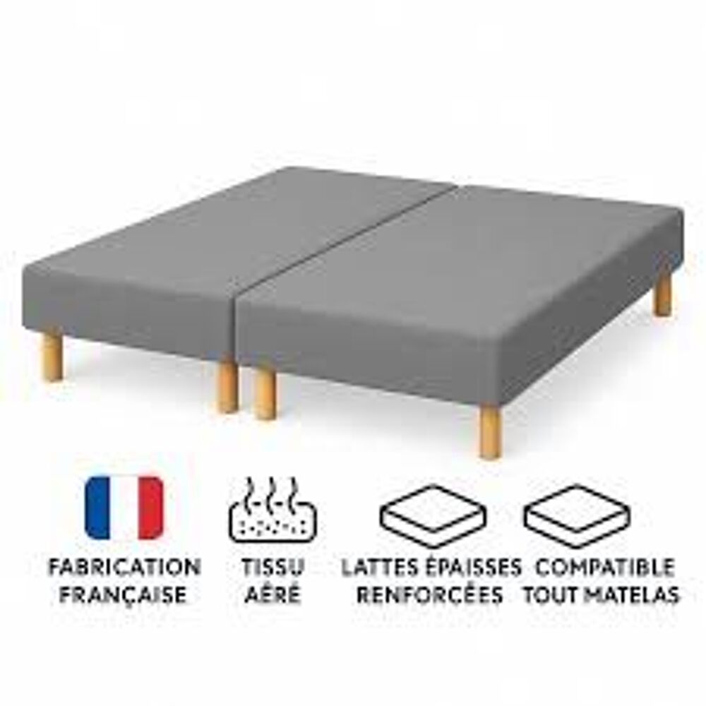 2 Sommiers tapissier NEUFS 70 X 200 (dans leurs plastiques) Meubles
