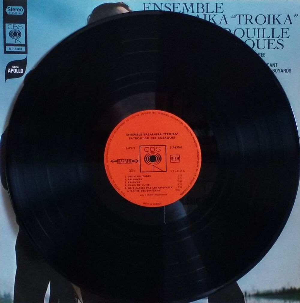 L'ensemble Balalaika La Patrouille Des Cosaques CD et vinyles