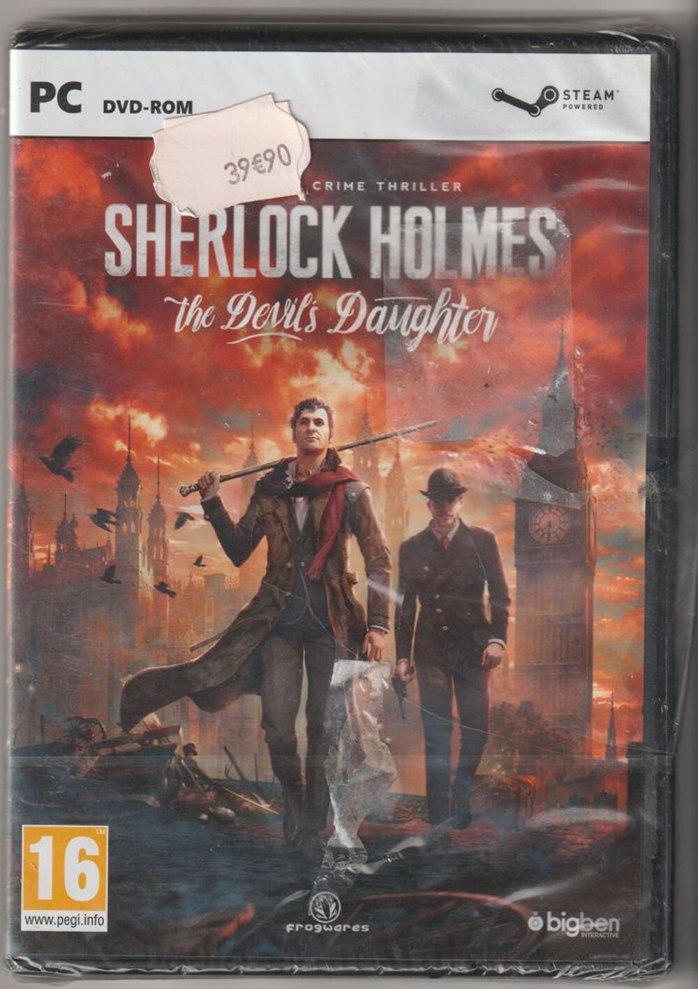 JEUX PC NEUF SHERLOCK HOLMES Consoles et jeux vidéos