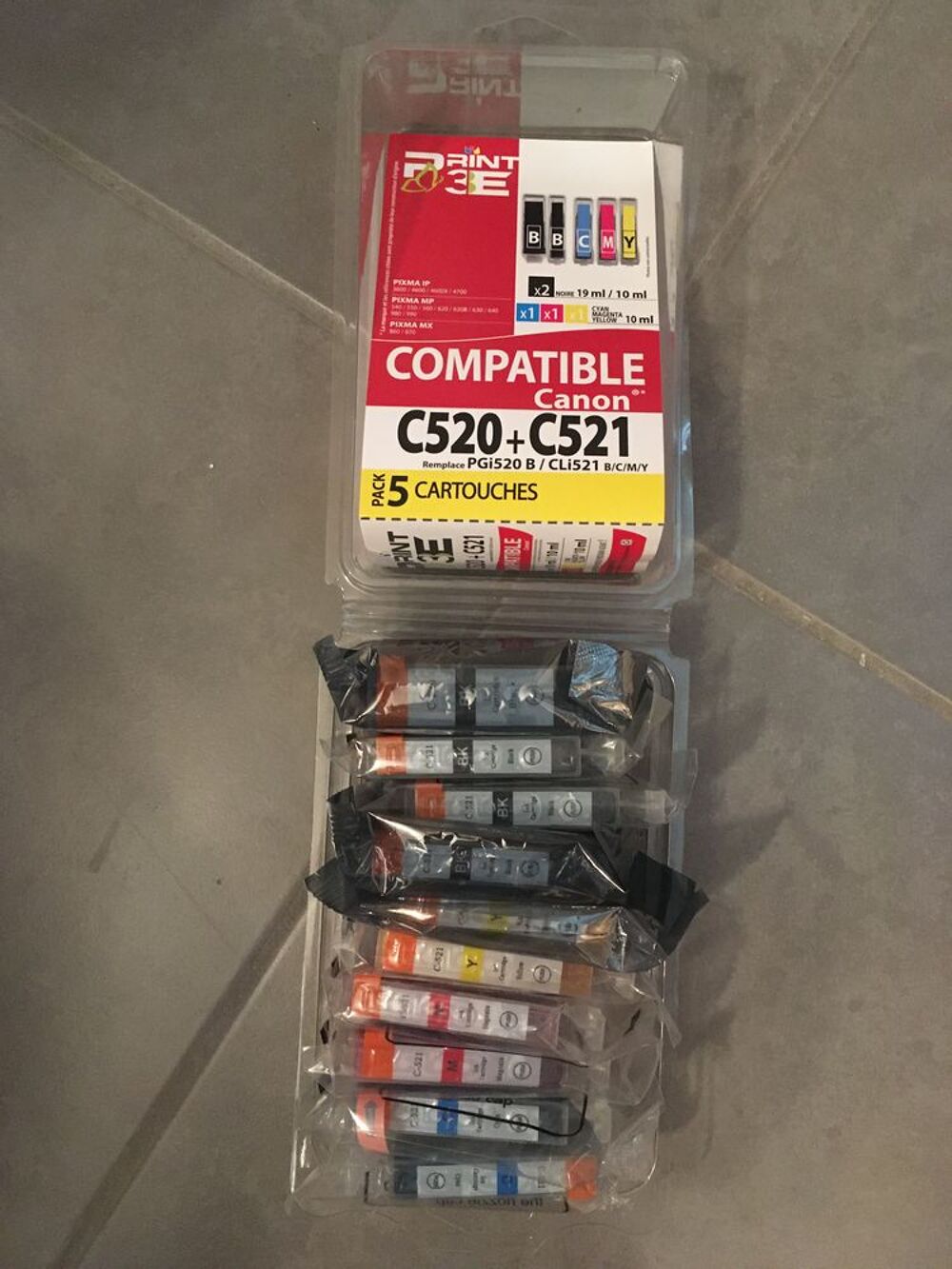 lot de 10 cartouches compatibles Canon Matériel informatique