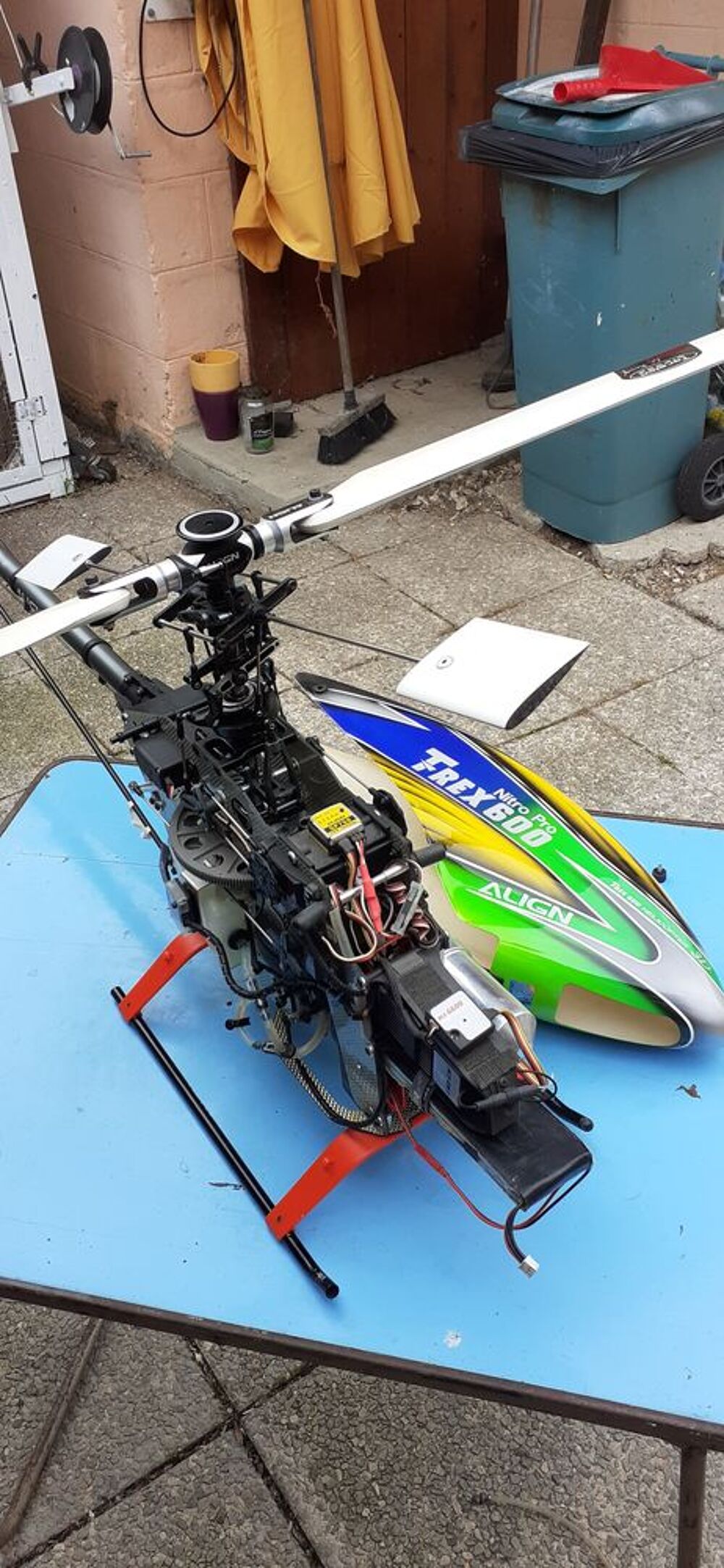 h&eacute;lico trex 600 Sports