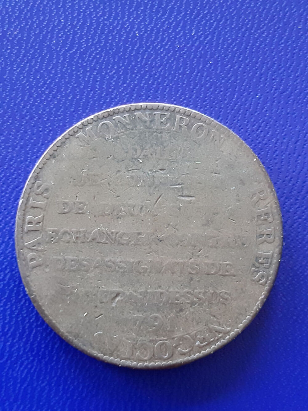 1791 2 sols Monneron 