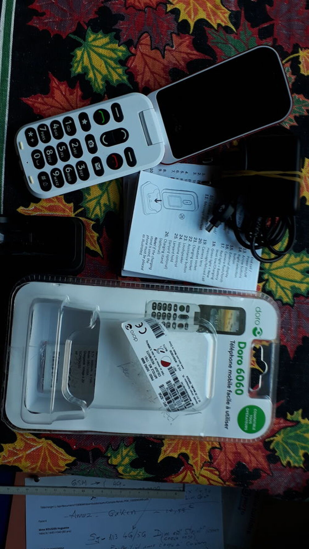 Tel. mobile DORO 6060 Téléphones et tablettes