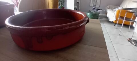 Casserole en terre cuite �maill�e pour cuisson au four. 7 Eybens (38)