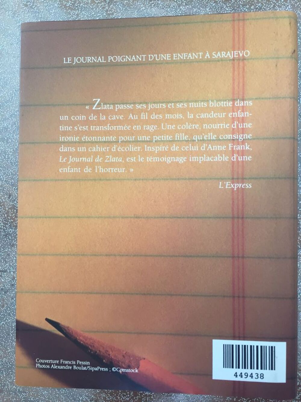 Le journal de Zlata Livres et BD