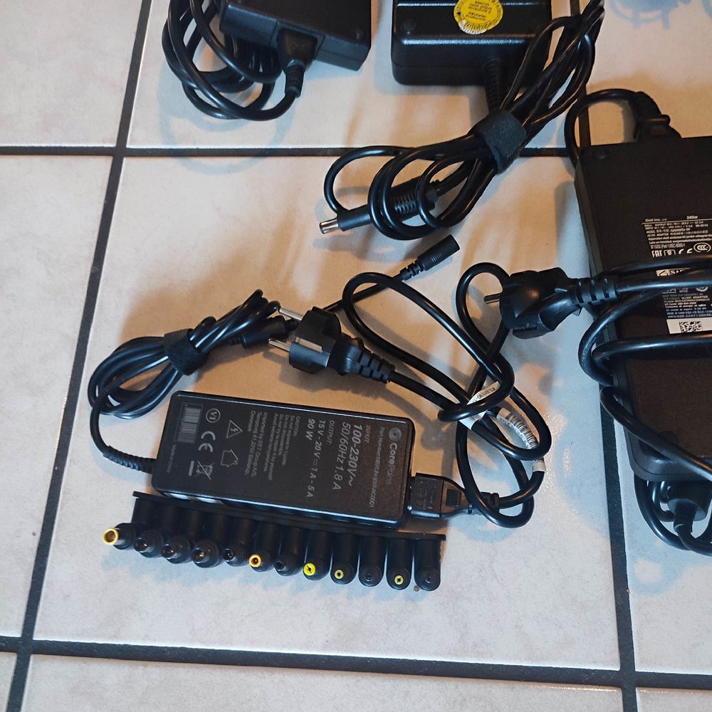 Chargeur pc Dell HP Lenovo Adaptateur Samsung Sony Huawei Matériel informatique