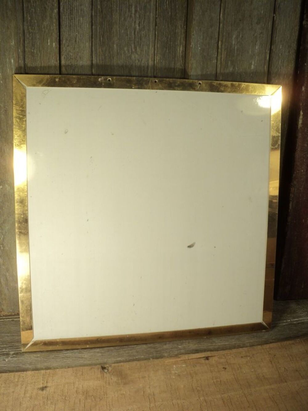 Plaque T&ocirc;le Miroir Publicitaire Bi&egrave;re R&eacute;serve du Brasseur 