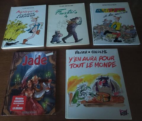 lot complet de 5 BD adultes (4e pce)
4 Mirecourt (88)