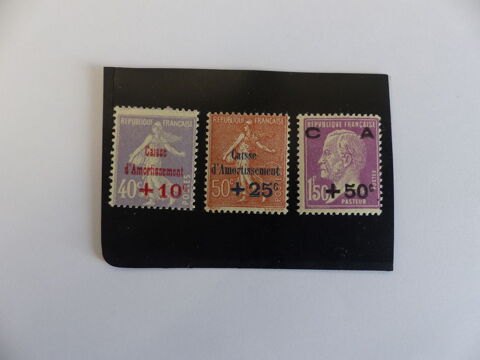 TIMBRES  249 / 251  NEUFS *  COTE  107 € 17 Le Havre (76)