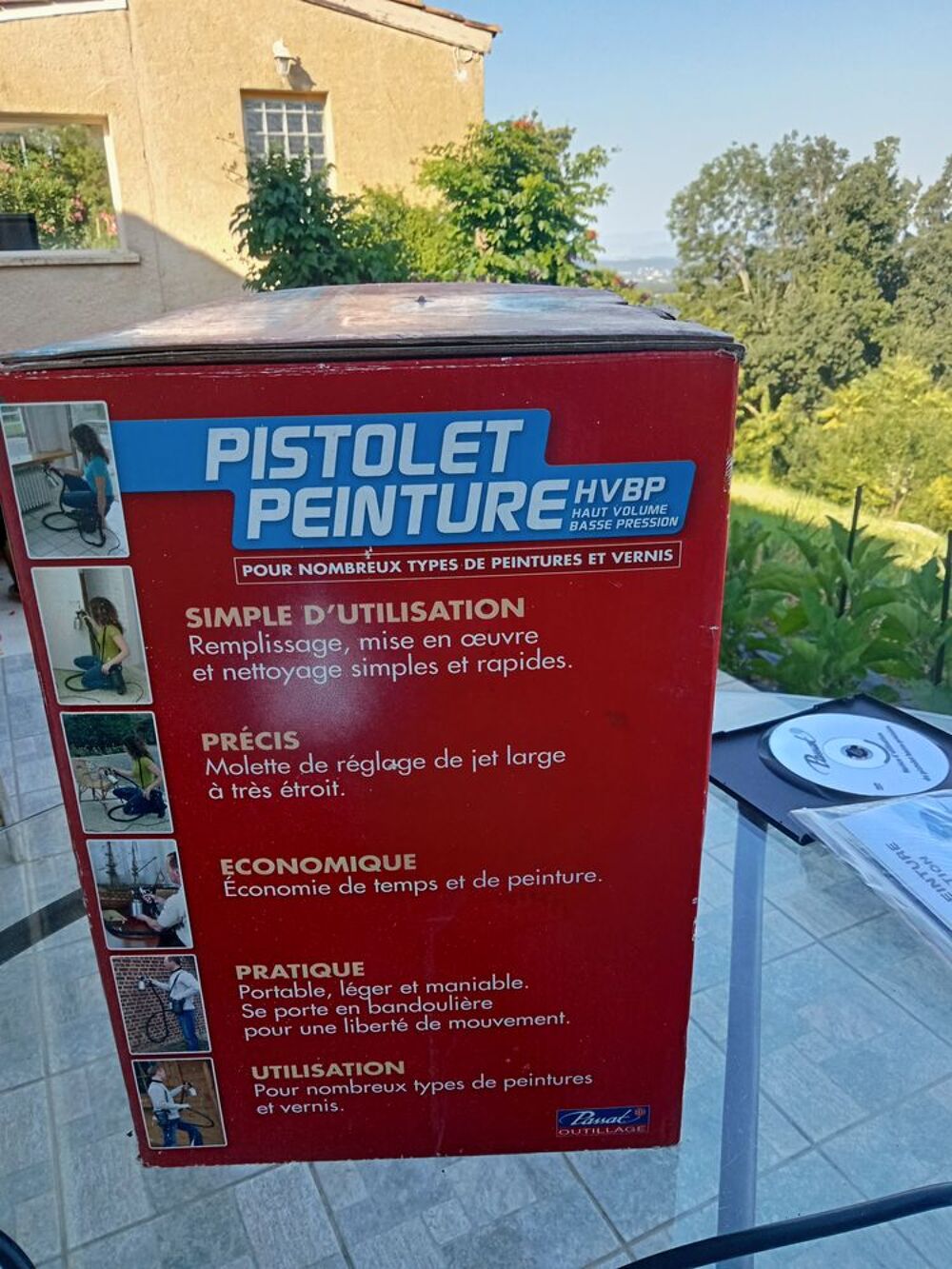 Pistolet pompe &agrave; peinture
Bricolage