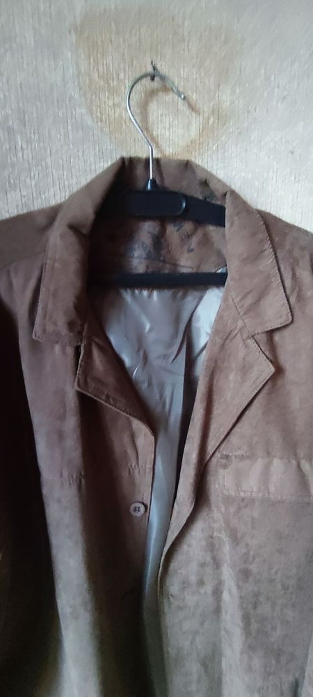 Veste en su&eacute;dine XXL Vêtements
