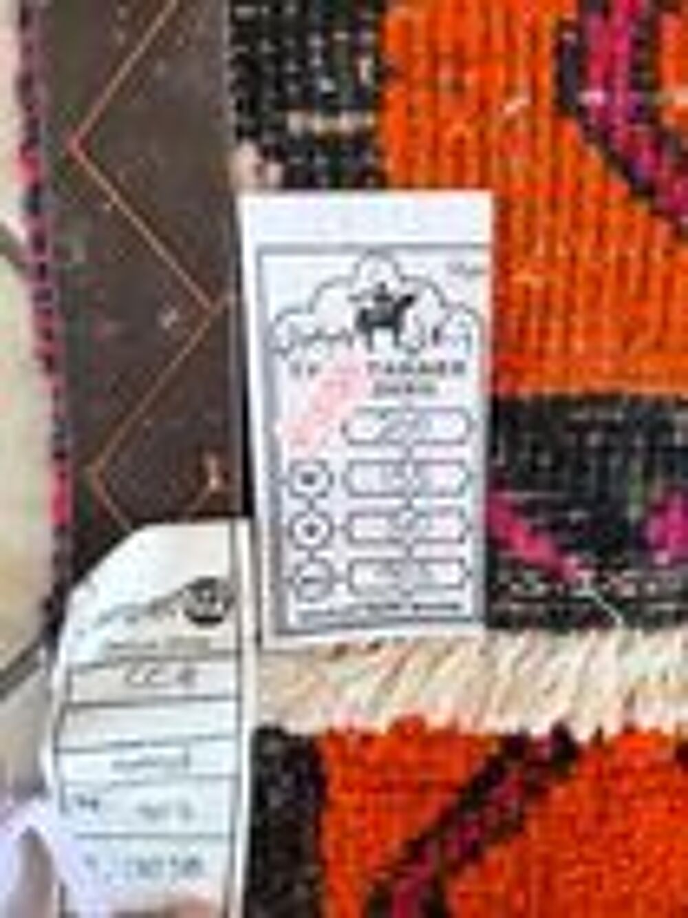 TAPIS ORIENTAL D�coration