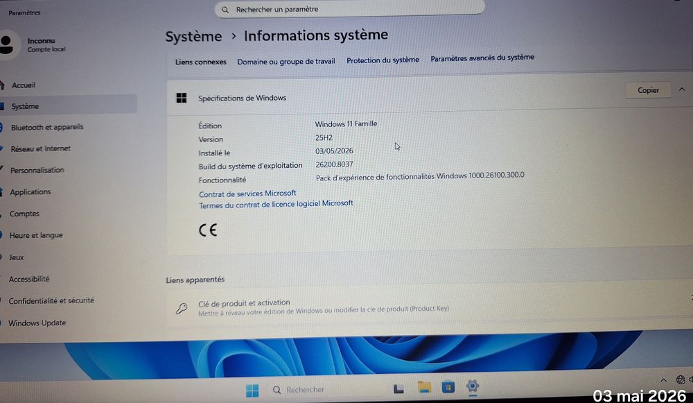 Ordinateur portable Asus Rog Matériel informatique