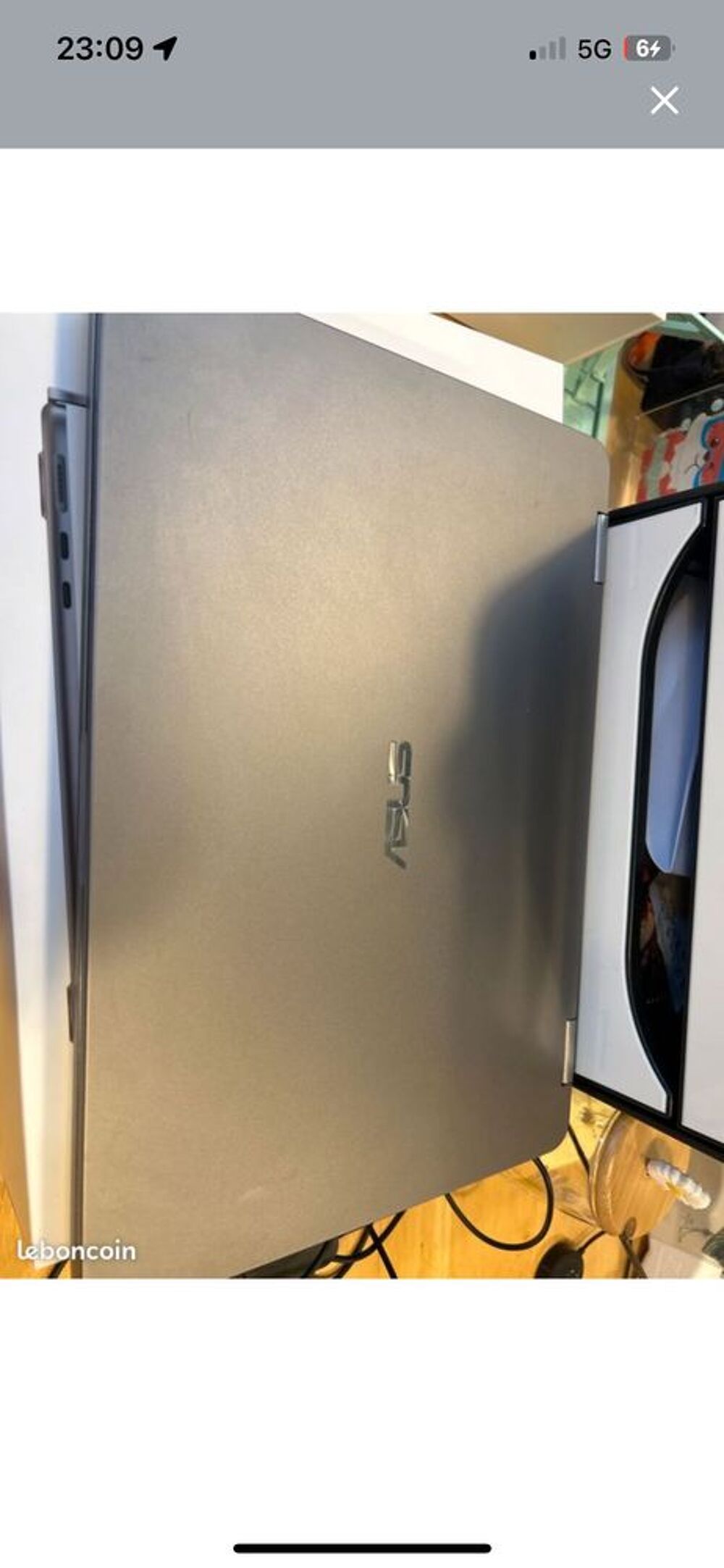 Ordinteur Asus Note book tactile et pliable Matériel informatique