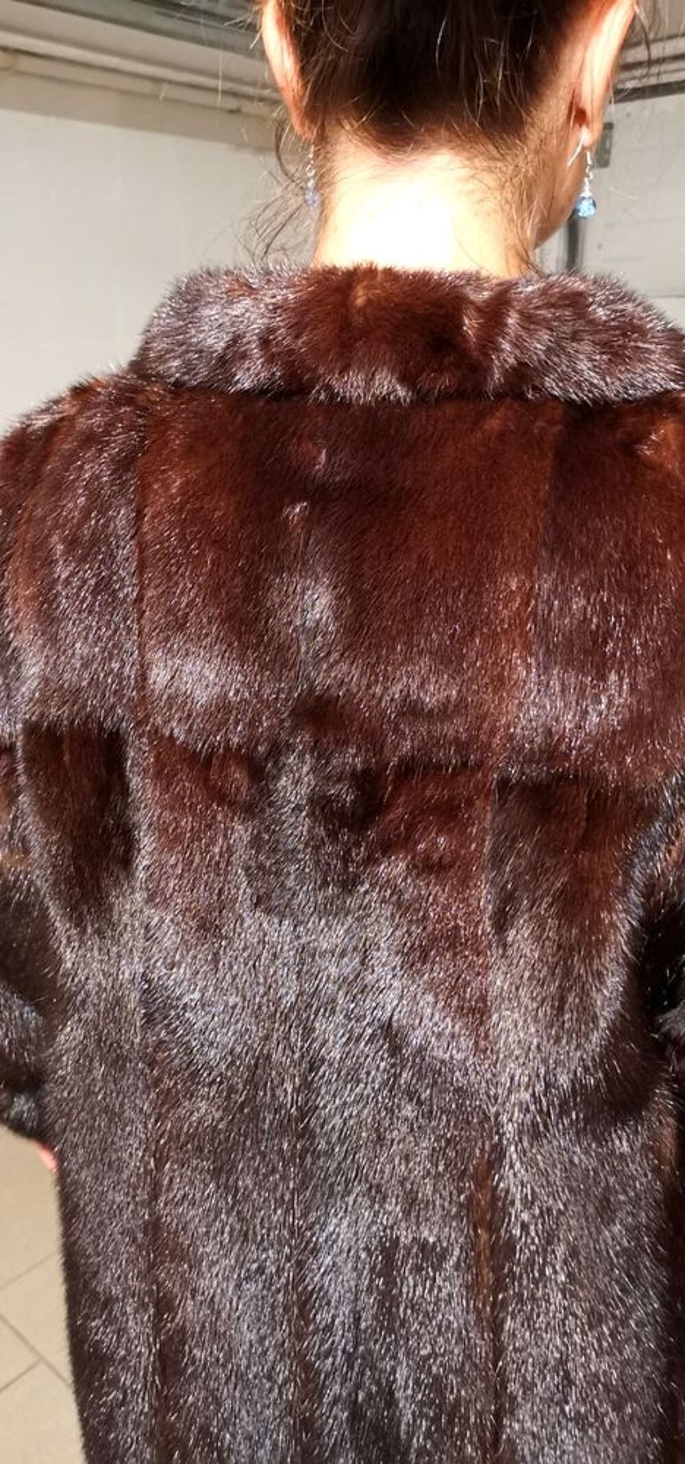 Manteau VERITABLE VISON en parfait &eacute;tat de conservation Vêtements