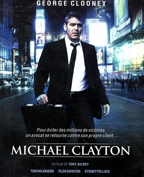 Michael CLAYTON (thriller)  format : DVD 1 Pontoise (95)
