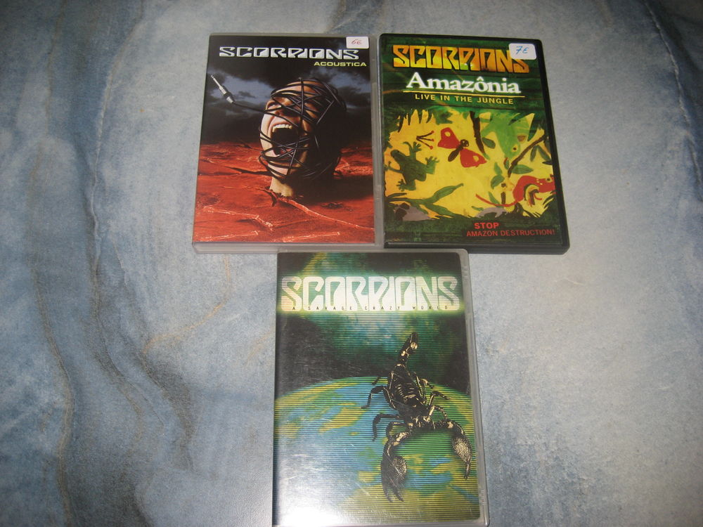 DVD DU GROUPE SCORPIONS EN EXCELLENT ETAT DVD et blu-ray
