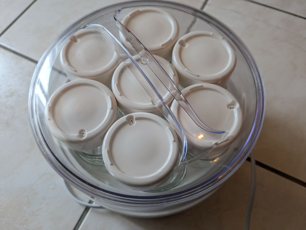 Yaourti&egrave;re - 7 pots en verre Cuisine