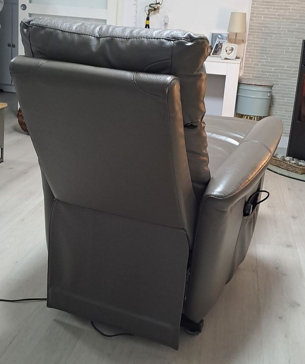 Fauteuil Hamilton Relax Releveur 2 Moteurs Taupe Meubles