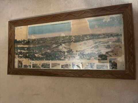 Cadre ART NOUVEAU 1925 Panorama JERUSALEM 30 Neuilly-sur-Seine (92)