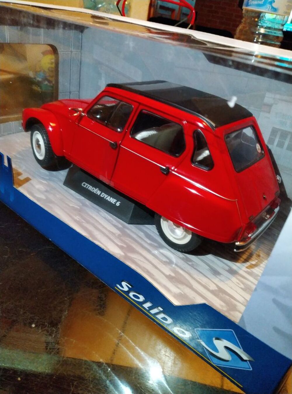 CITROEN DYANE 6 ROUGE SOLIDO 1/18 