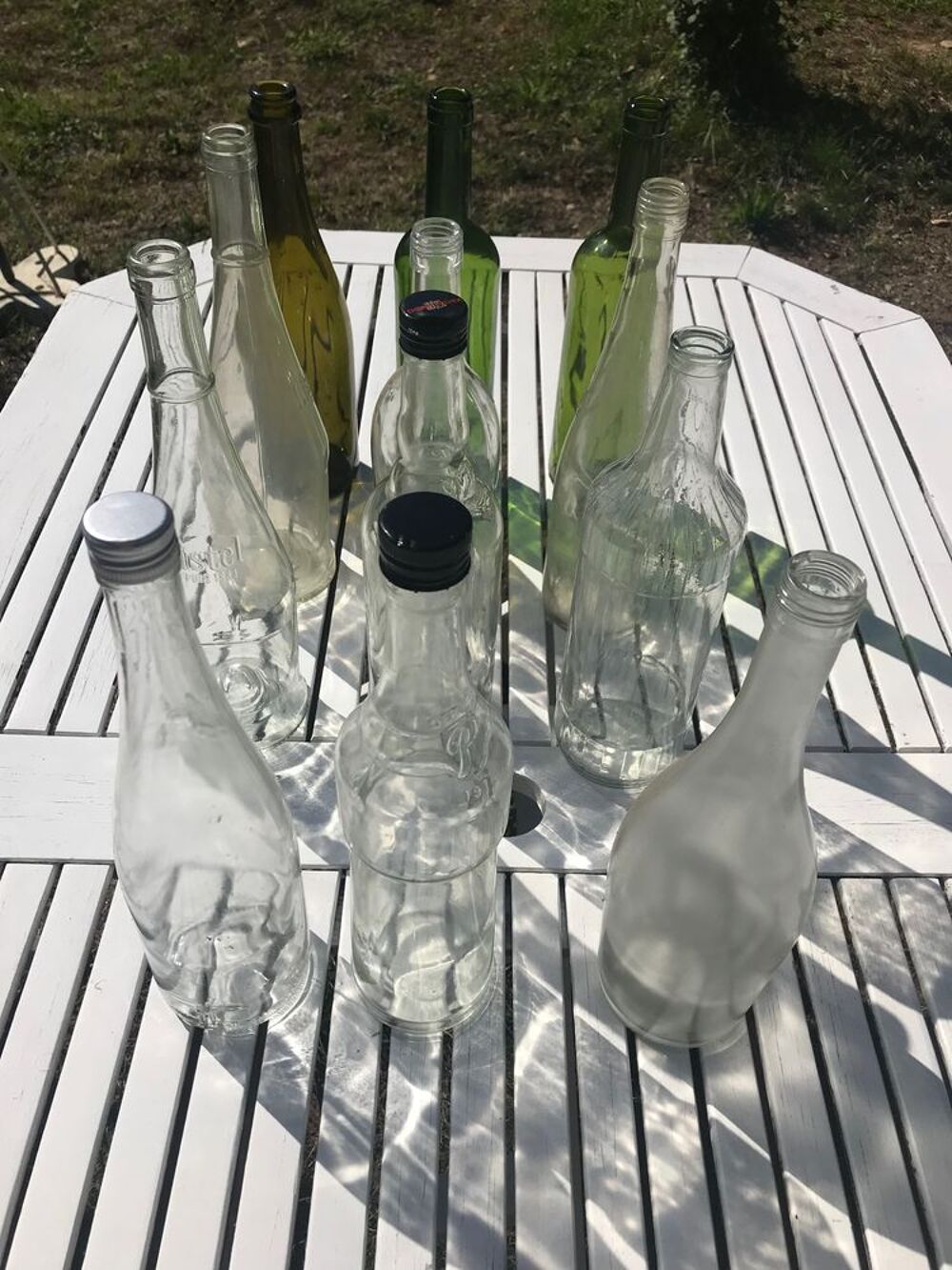 Douze bouteilles de 75cl ou 1 litre 