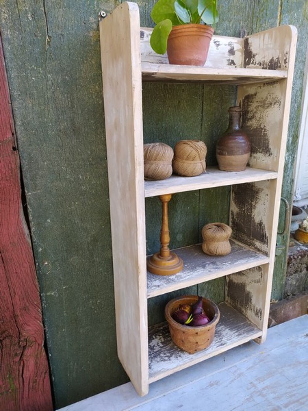 Meuble &Eacute;tag&egrave;re Bois Patine Us&eacute;e Atelier Vintage
Meubles