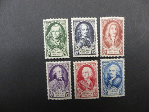 TIMBRES  853 / 858  NEUFS  **  COTE  31  5 Le Havre (76)