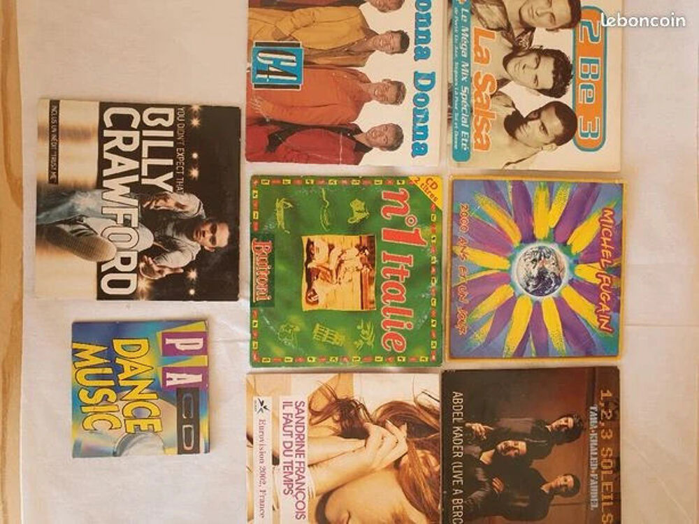 single &agrave; l'unite ou le lot CD et vinyles