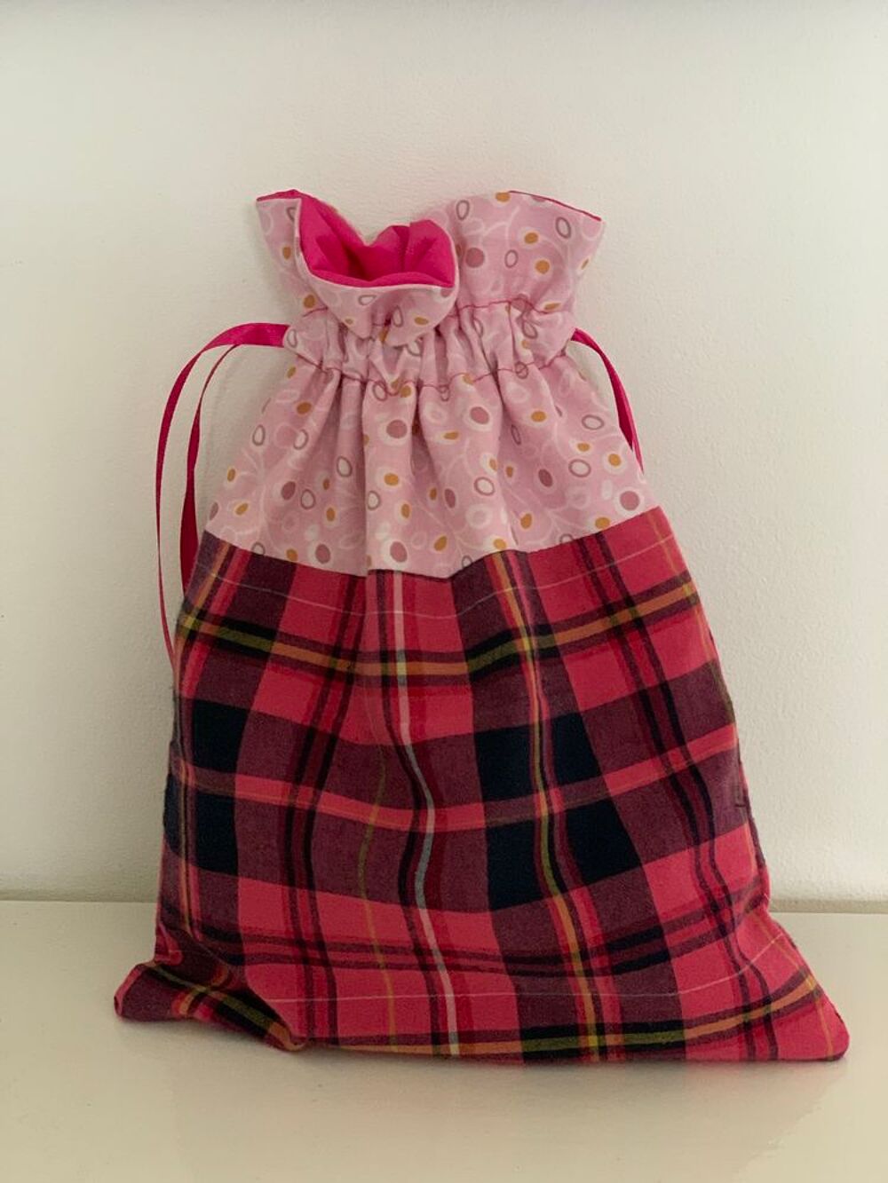 SAC POCHON A COULISSES * FAIT MAIN * IDEAL CADEAU Décoration