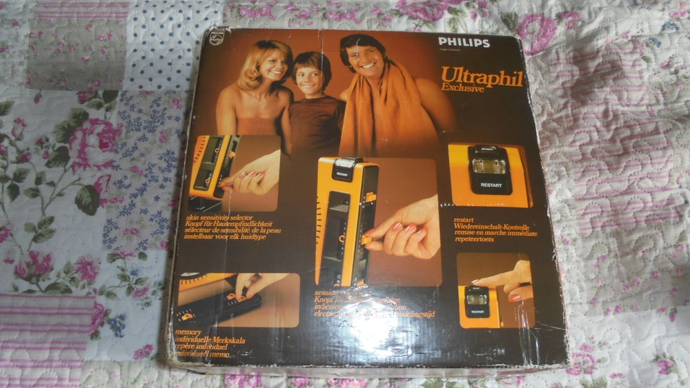 lampe solaire a bronzer vintage philips 