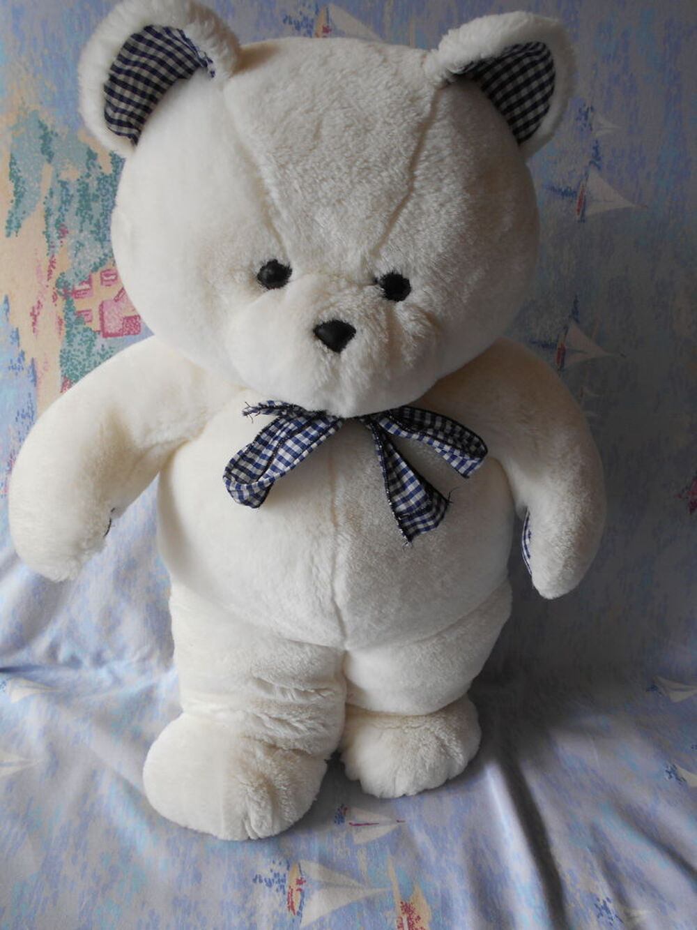 Peluche Ours Blanc AJENA NEUVE Jeux / jouets