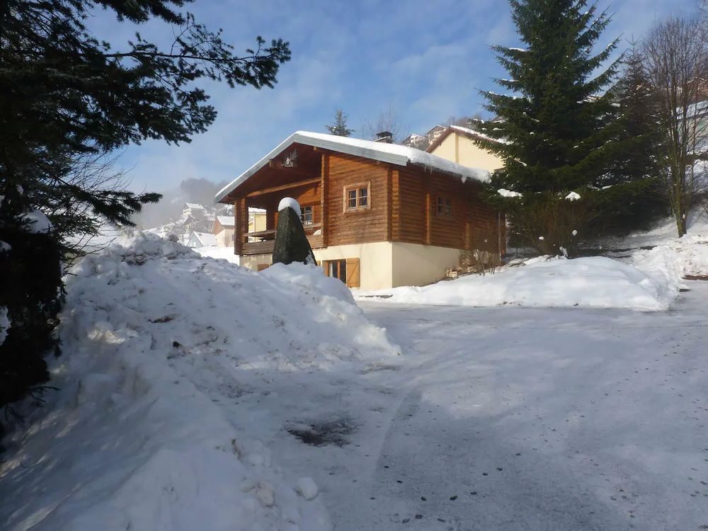   Chalet rondins 7 minutes des pistes. Lorraine, La Bresse (88250)