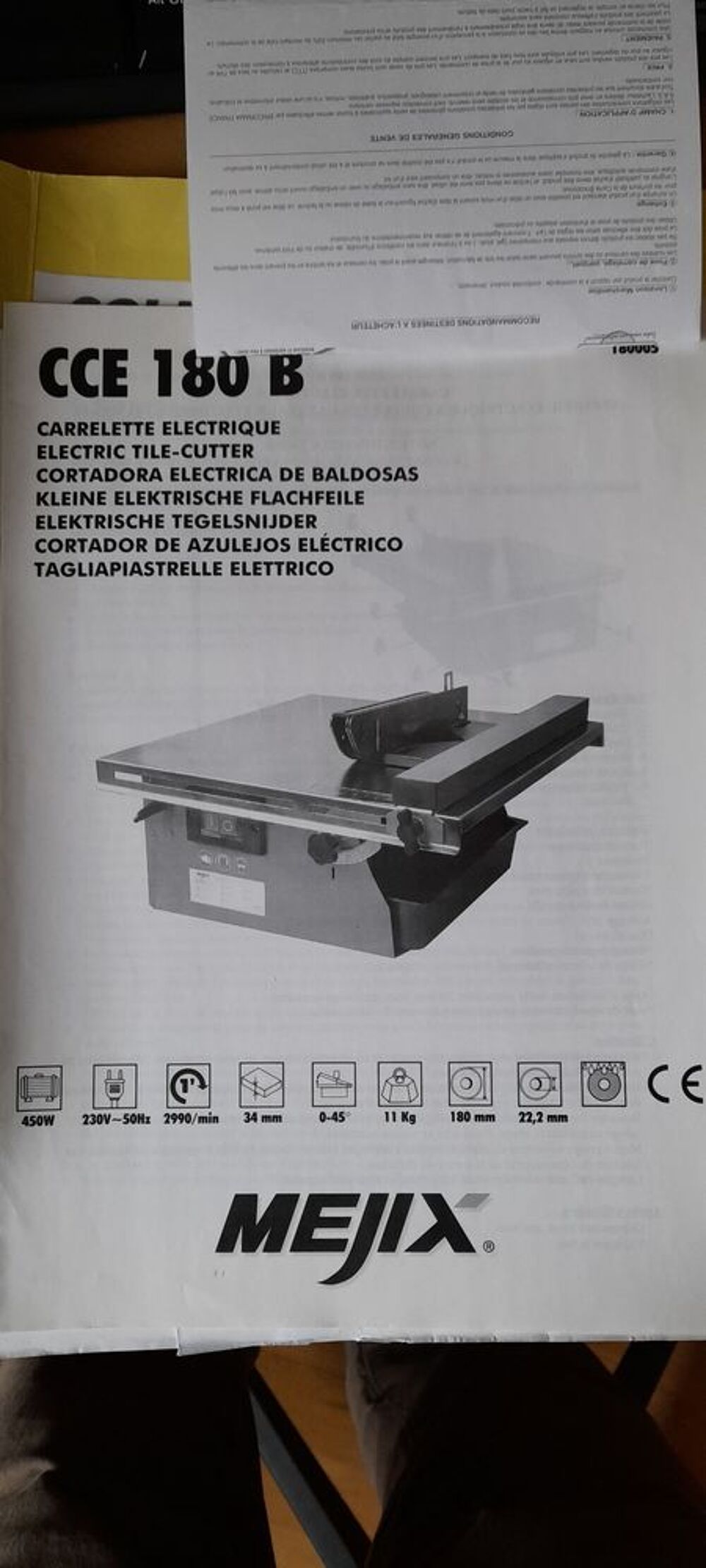 Scie &agrave; carrelage Bricolage