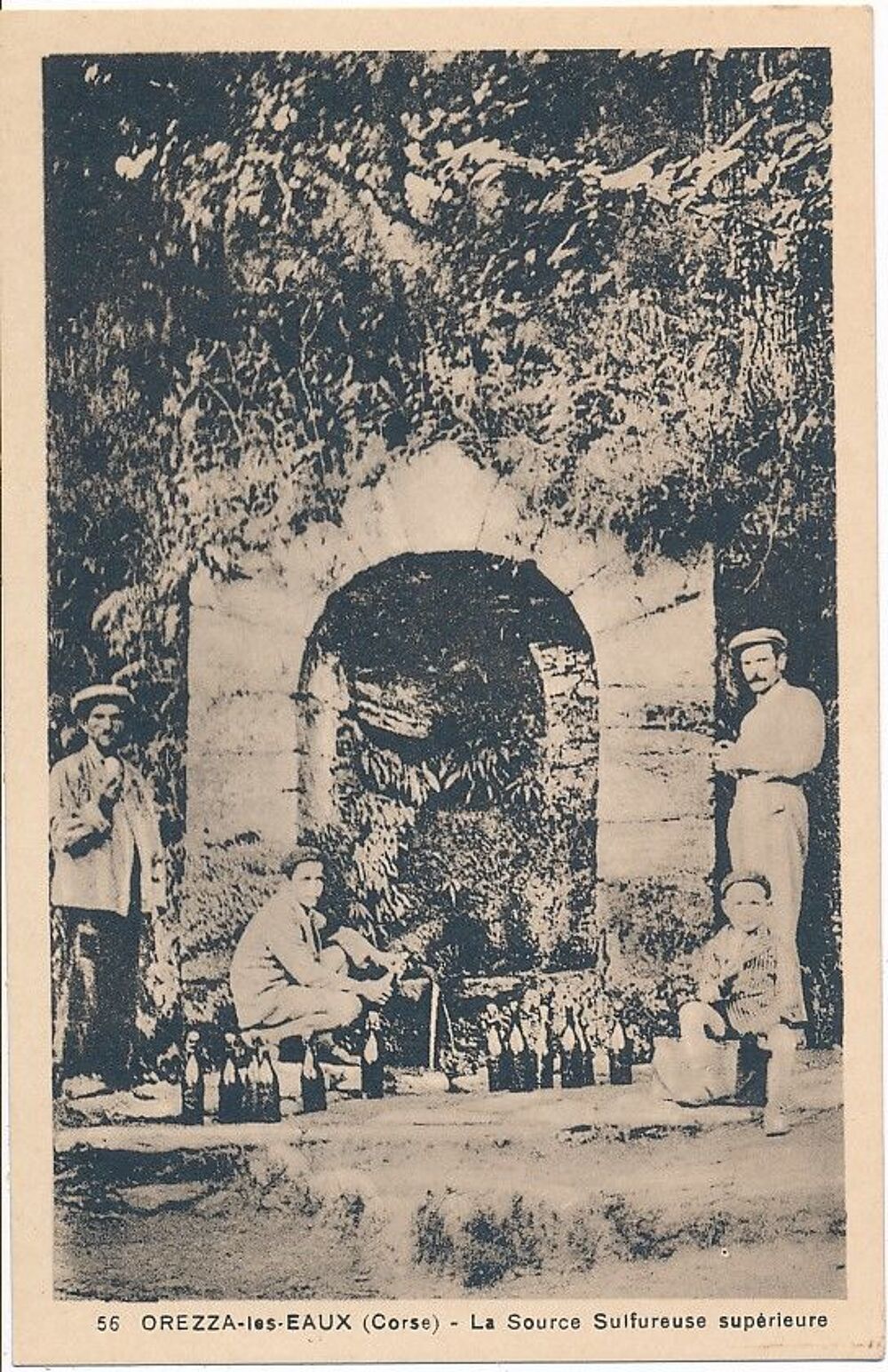 Cartes Postales Anciennes Corse Orezza les Eaux 