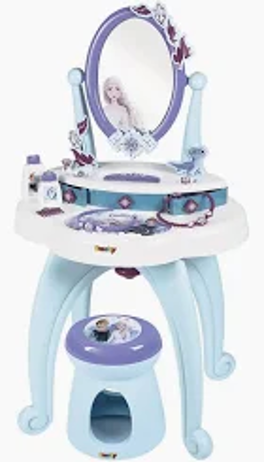 Table de maquillage et chaise coiffeur Frozen smoby Jeux / jouets