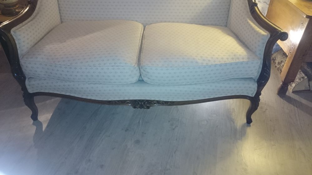 Banquette style Louis XV . Meubles