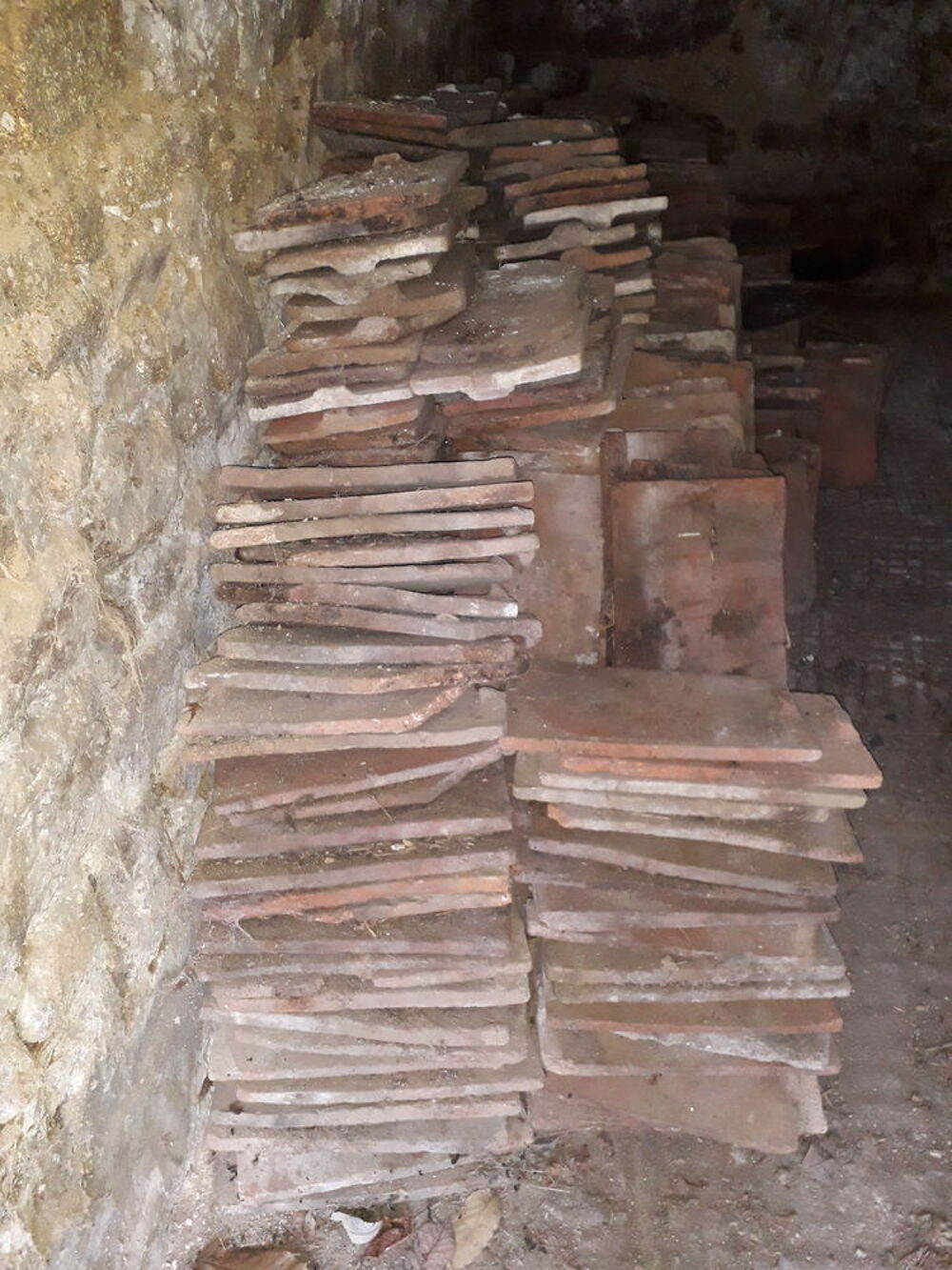 Tuiles Plates Anciennes Bricolage