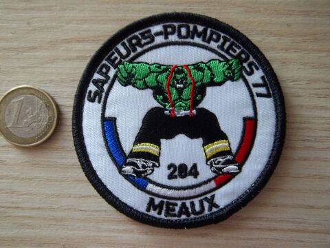 écusson sapeurs pompiers Meaux Seine-et-Marne 10 Valognes (50)