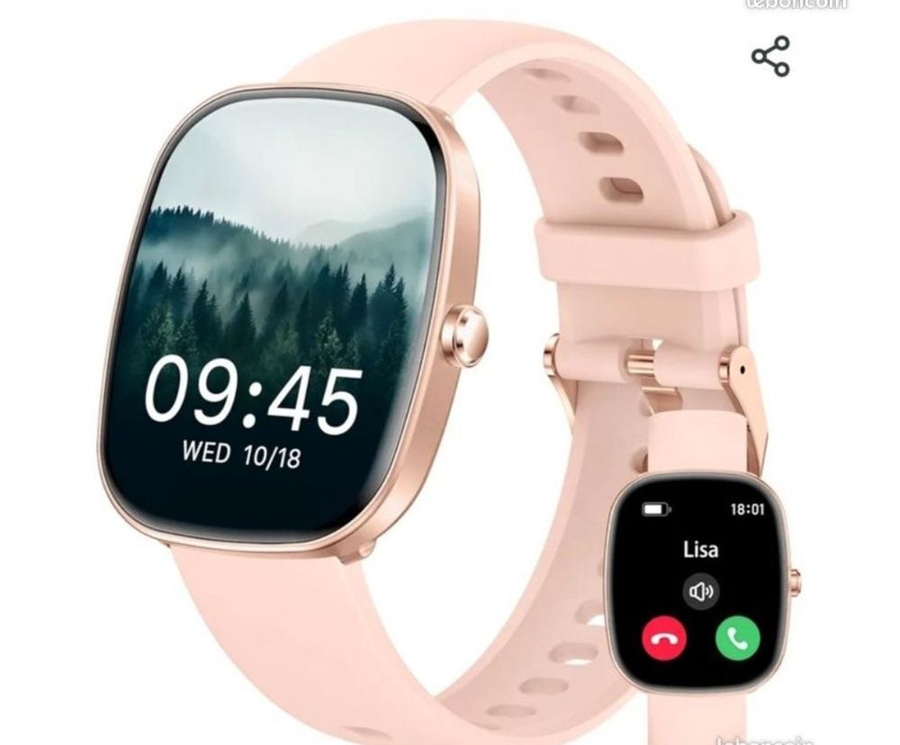 Montre connect&eacute;e neuve. Bijoux et montres