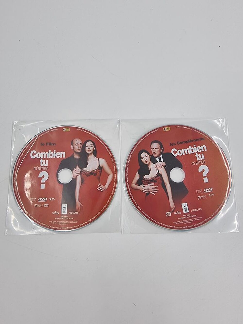 Film DVD Combien tu m'Aimes ? (comprend 2 DVD) sans boite DVD et blu-ray