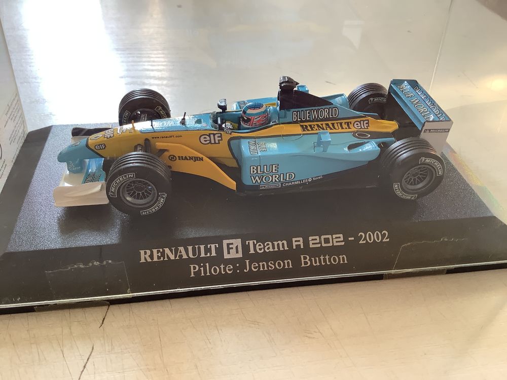 RNAULT R202 2002 JASON BUTTON 1/43 voiture miniature 